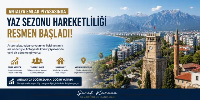Antalya Real Estate Market: Summer Season Activity