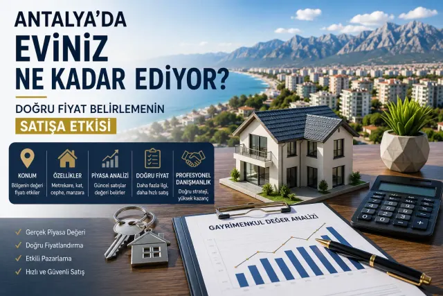 What Is Your Home Worth in Antalya? The Impact of Correct Pricing on a Sale
