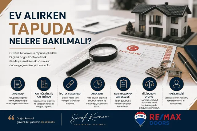 Ev Alırken Tapuda Nelere Bakılmalı?