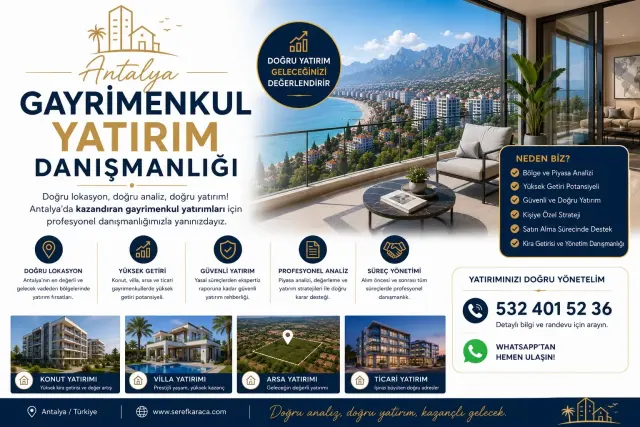 Antalya Real Estate Investment Advisory