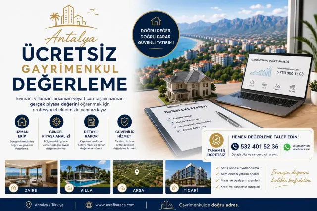 Free Property Valuation in Antalya