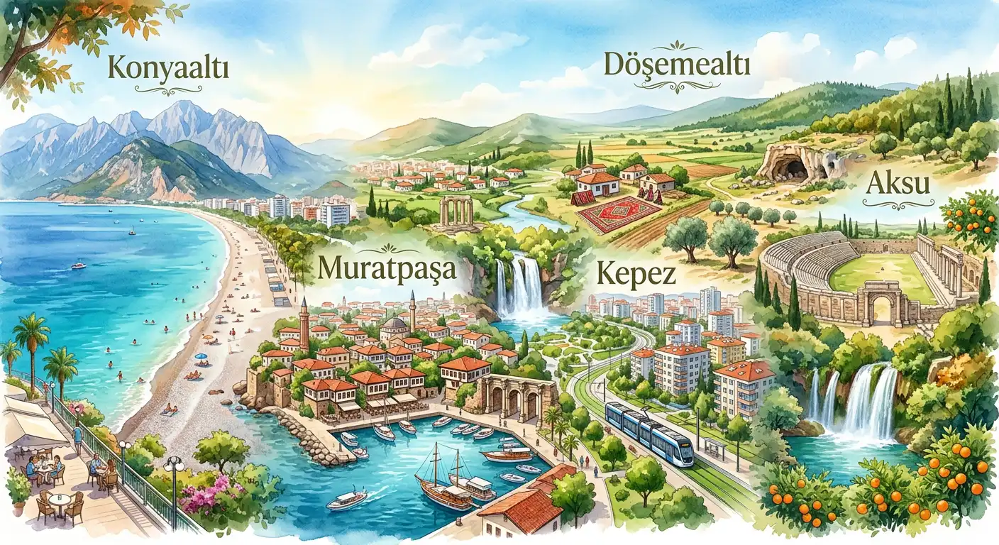 Hangi Antalya İlçesi Size Göre? QUIZ